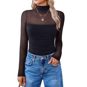 Avidlove Women‎ Long Sleeve Bodysuit See Description